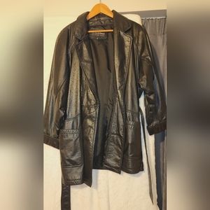 Leather Coat